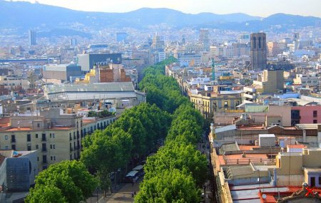 Бульвар Рамбла в Барселоне